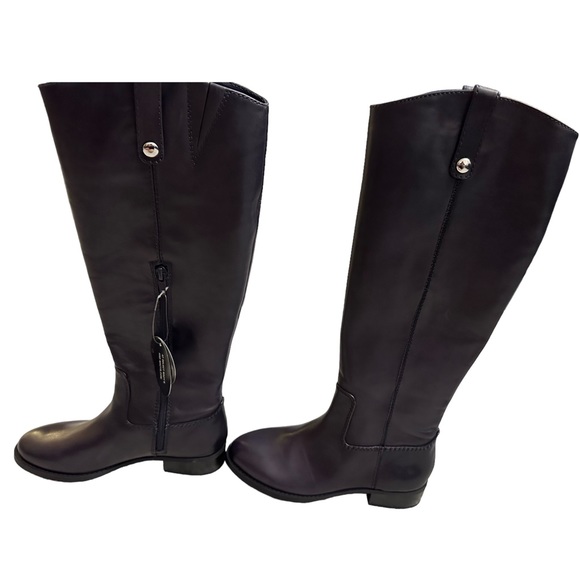 INC International Concepts Women's Fawne Leather Tall Riding Boots Size 5.5 - Picture 9 of 11